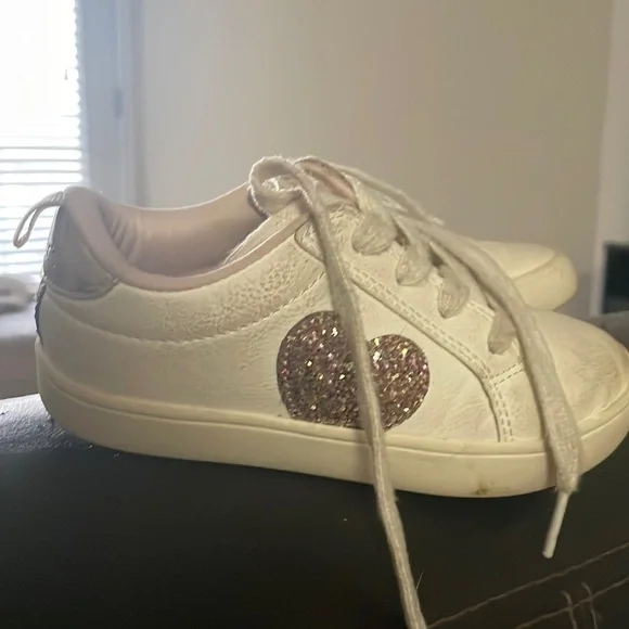 Carters Sparkly Heart Sneakers